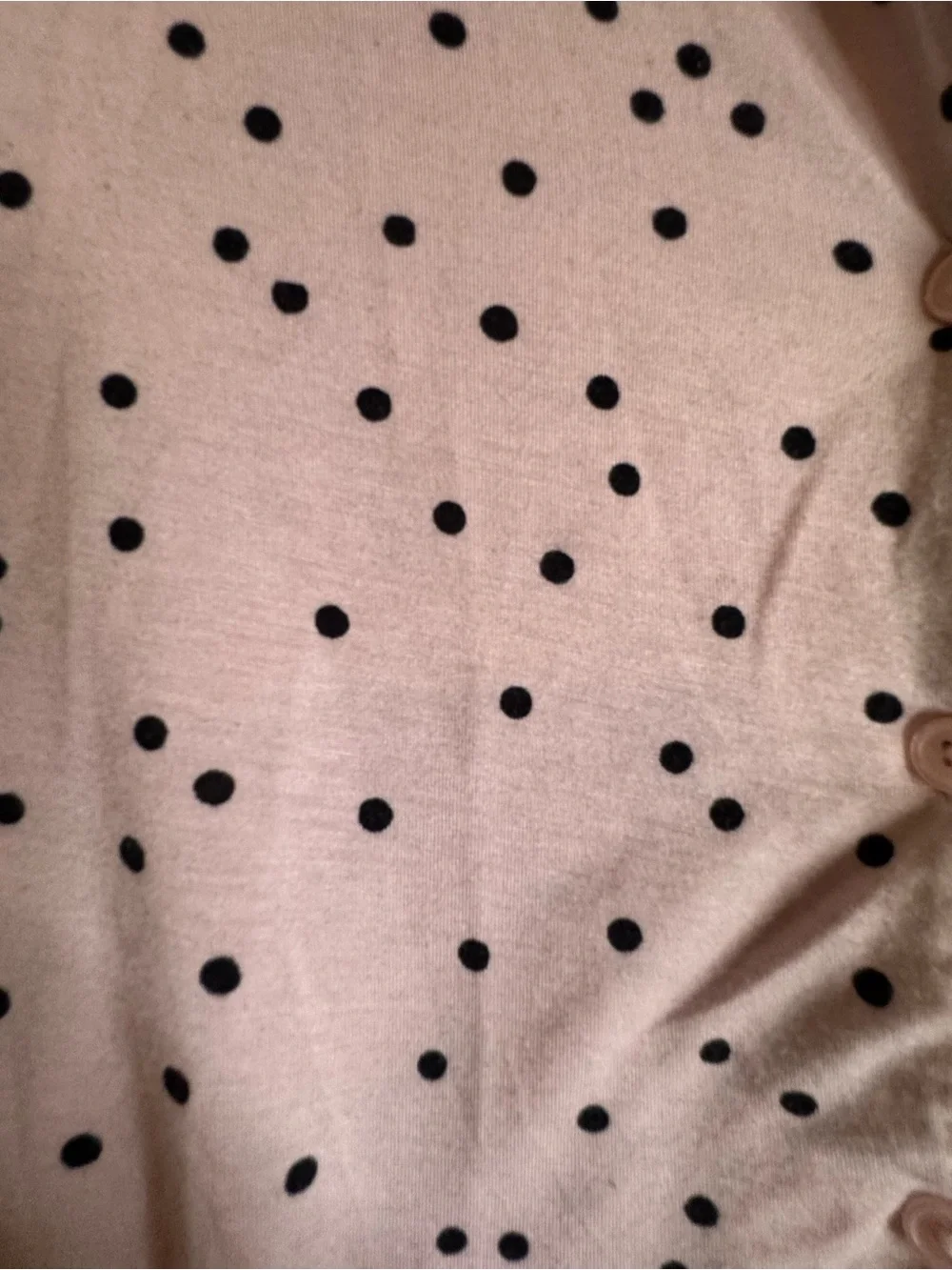 kate spade Pink with Black Dot Short-Sleeve Pajama Set
